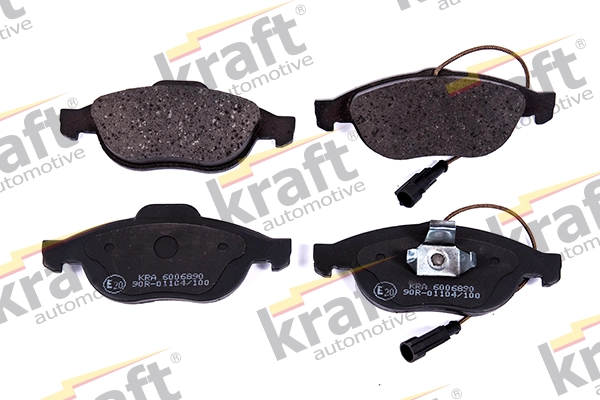 Комплект тормозных колодок дисковый тормоз KRAFT AUTOMOTIVE 6006890