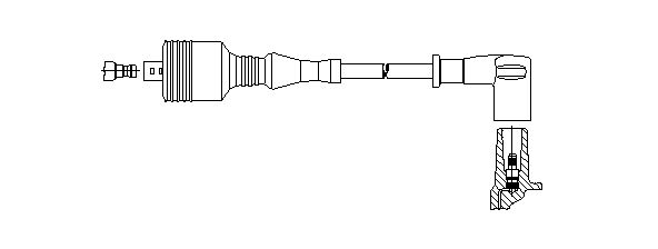 Провод зажигания BREMI 679/68