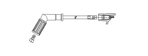 Провод зажигания BREMI 6A39/72
