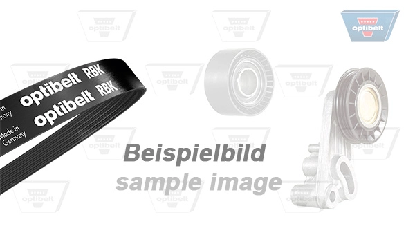 Поликлиновой ременный комплект optibelt-rbk kit OPTIBELT 6 PK 1180KT1