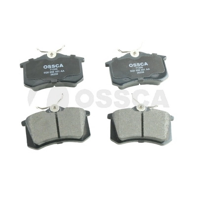 Комплект тормозных колодок дисковый тормоз OSSCA 71206