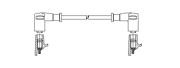 Провод зажигания BREMI 728/63