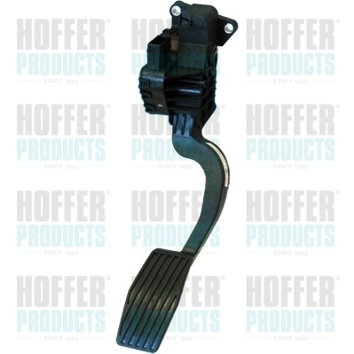 Комплект педали управления подачей топлива HOFFER 7513506