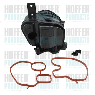Радиатор рециркуляция ог HOFFER 7518401