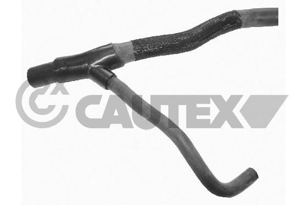 Шланг радиатора CAUTEX 753512
