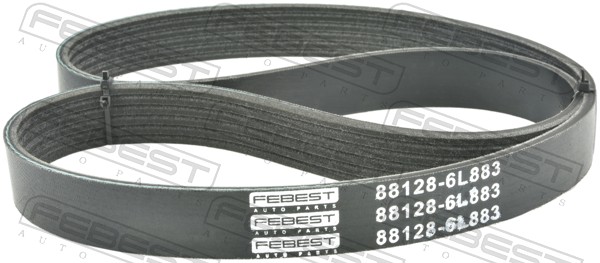 Поликлиновой ремень FEBEST 88128-6L883