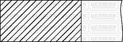 Комплект поршневых колец