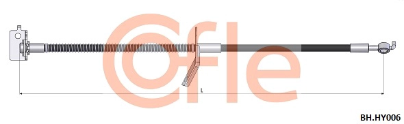 Тормозной шланг COFLE 92.BH.HY006