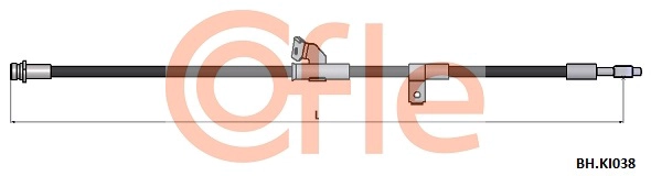 Тормозной шланг COFLE 92.BH.KI038