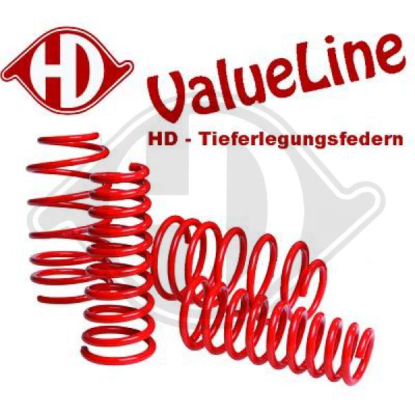 Комплект ходовой части пружины hd tuning DIEDERICHS 99971206