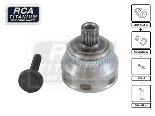 Шарнирный комплект приводной вал new cv joint RCA FRANCE AA05A