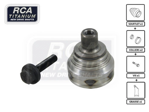 Шарнирный комплект приводной вал new cv joint RCA FRANCE AA09