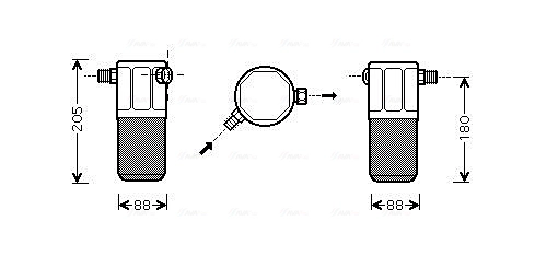 Осушитель кондиционер AVA QUALITY COOLING ALD099
