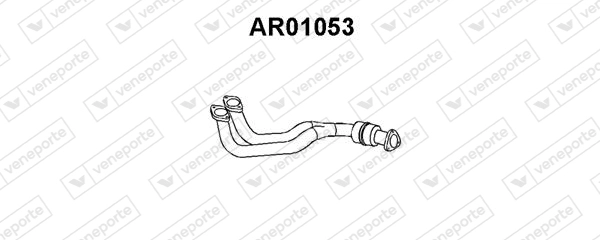Труба выхлопного газа VENEPORTE AR01053