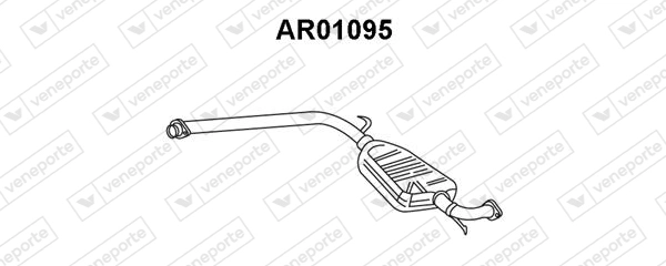 Предглушитель выхлопных газов VENEPORTE AR01095