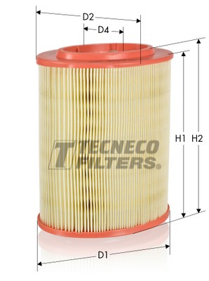 Воздушный фильтр TECNECO FILTERS AR10046OV