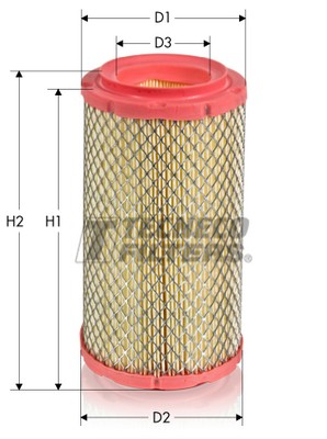 Воздушный фильтр TECNECO FILTERS AR122A