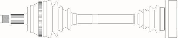 Приводной вал GENERAL RICAMBI AR3085