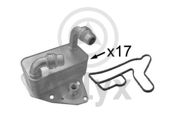 Масляный радиатор двигательное масло ASLYX AS-506928