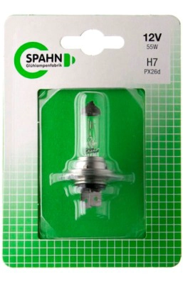 Лампа накаливания фара дальнего света SPAHN GLÜHLAMPEN BL57162