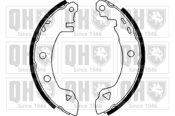 Комплект тормозных колодок QUINTON HAZELL BS819