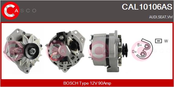 Генератор brand new hq CASCO CAL10106AS