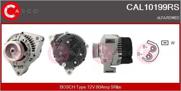 Генератор reman CASCO CAL10199RS