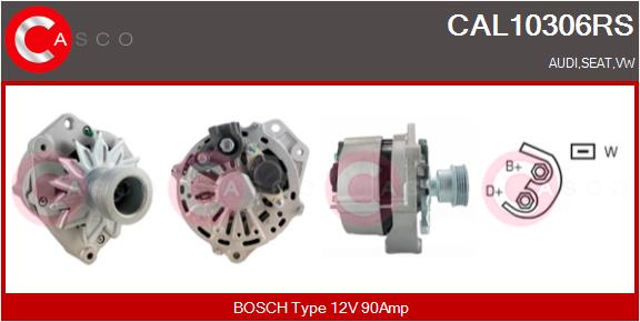 Генератор reman CASCO CAL10306RS