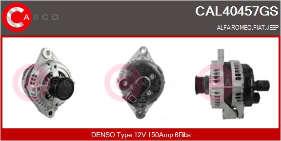 Генератор genuine CASCO CAL40457GS