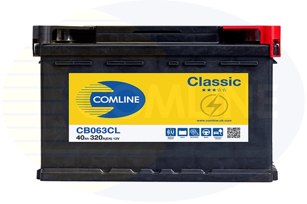 Стартерная аккумуляторная батарея COMLINE CB063CL