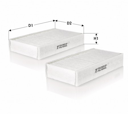 Фильтр воздух во внутренном пространстве TECNECO FILTERS CK9405-2