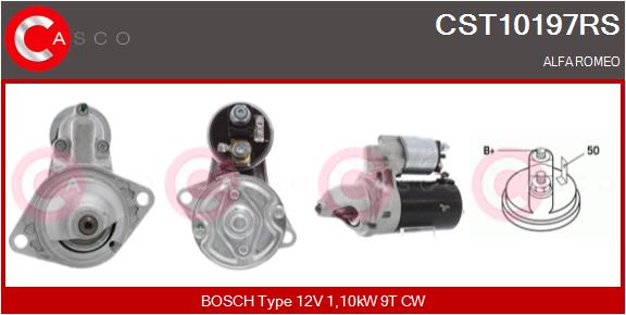 Стартер reman CASCO CST10197RS