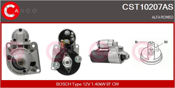 Стартер brand new hq CASCO CST10207AS