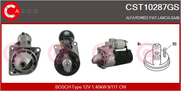 Стартер genuine CASCO CST10287GS