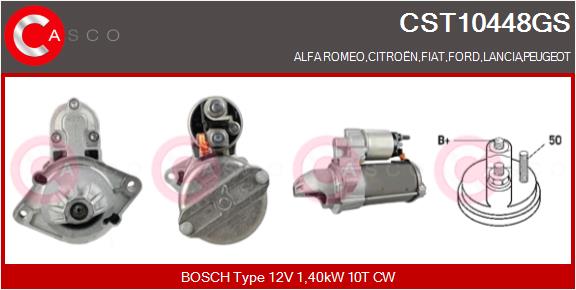 Стартер genuine CASCO CST10448GS