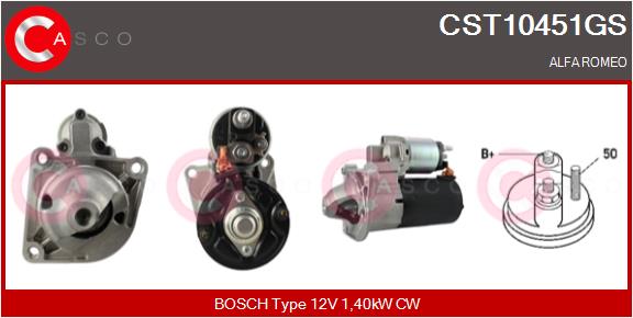 Стартер genuine CASCO CST10451GS
