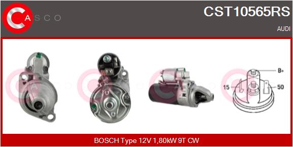 Стартер reman CASCO CST10565RS