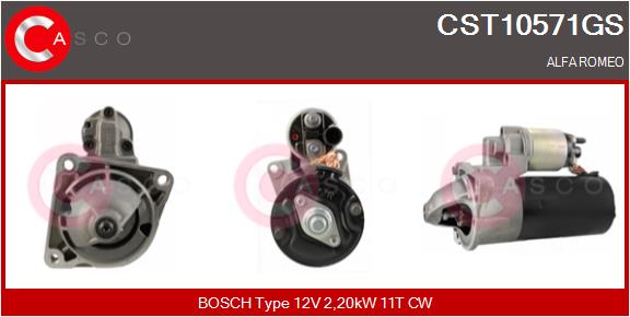Стартер genuine CASCO CST10571GS