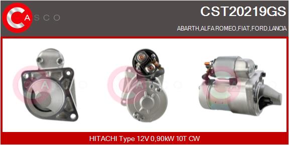 Стартер genuine CASCO CST20219GS