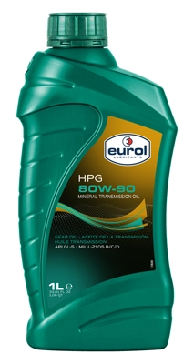 Масло осевого редуктора eurol hpg 80w-90 gl5 EUROL E110630