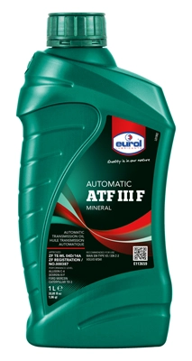 Масло автоматической коробки передач eurol atf iii f EUROL E113659