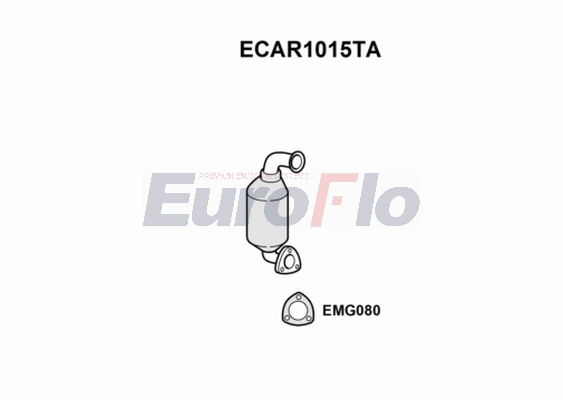 Катализатор EUROFLO ECAR1015TA