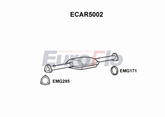 Катализатор EUROFLO ECAR5002