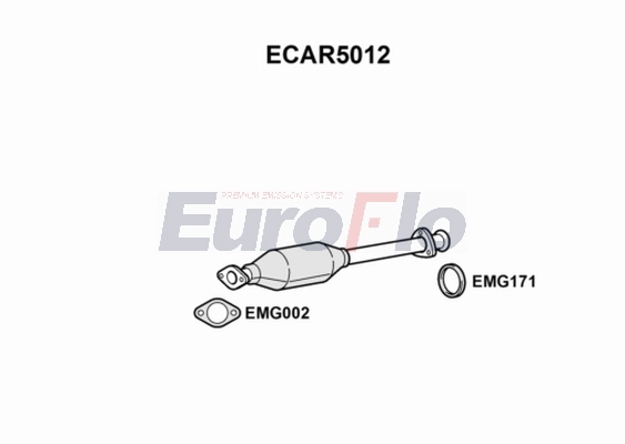 Катализатор EUROFLO ECAR5012