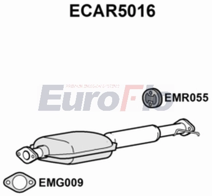 Катализатор EUROFLO ECAR5016