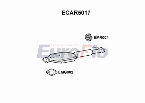 Катализатор EUROFLO ECAR5017