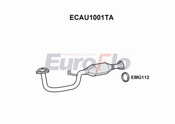 Катализатор EUROFLO ECAU1001TA
