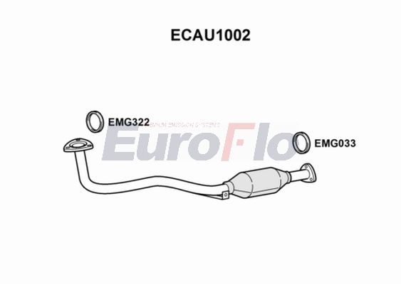 Катализатор EUROFLO ECAU1002