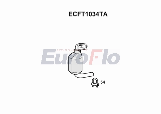 Катализатор EUROFLO ECFT1034TA