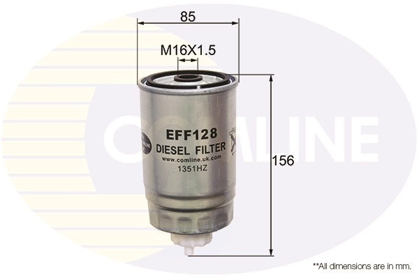 Топливный фильтр COMLINE EFF128
